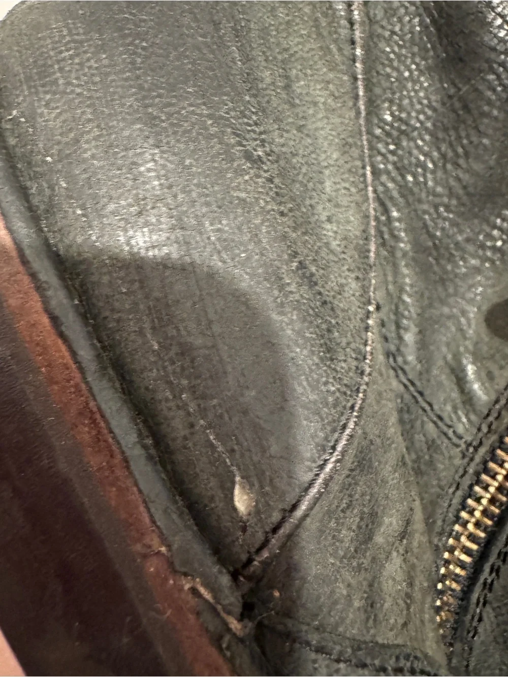 John Varvatos Black Distressed Leather Lace-Up Barrett Boots size 9.5